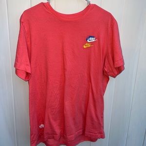 Orange Nike T shirt